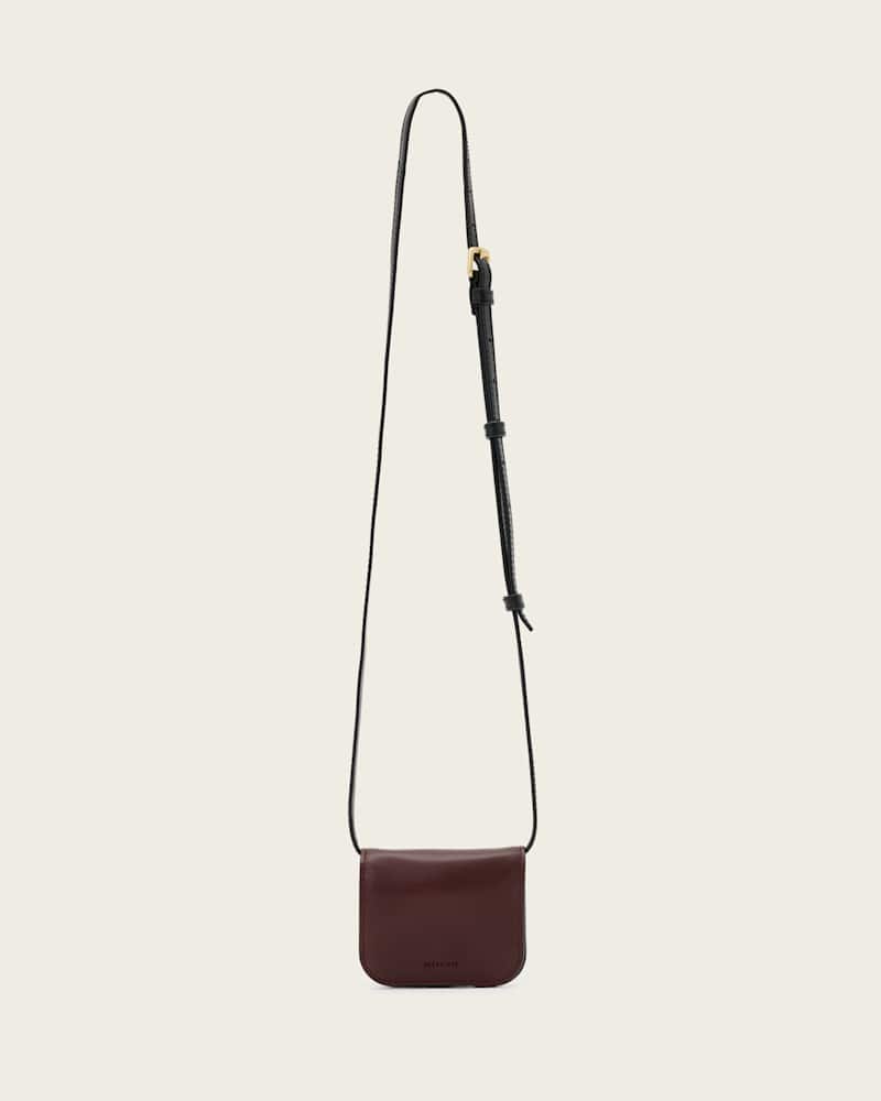 Maeve Leather Cardholder Crossbody