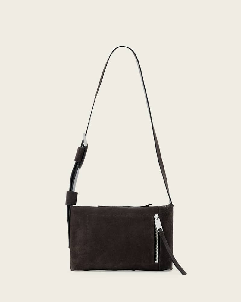 Alba Suede Crossbody Bag