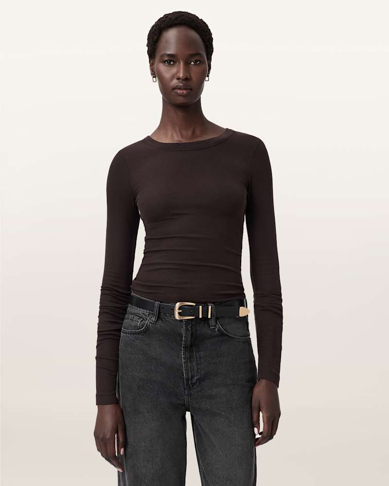 Rina Long Sleeve Crew Neck T-Shirt