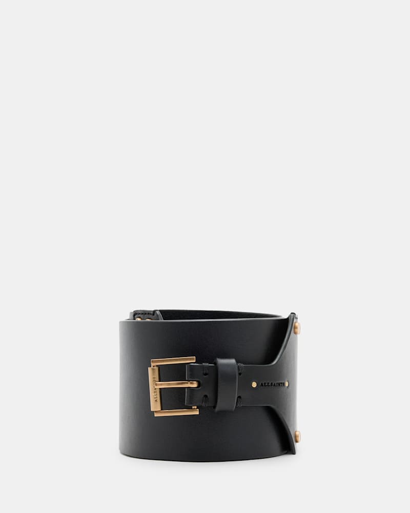 Eden Leather Buckle Waist Belt