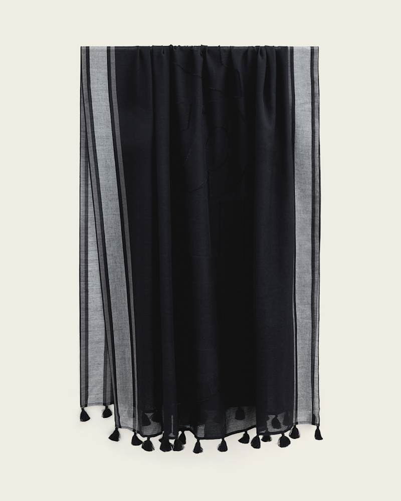 Caty Wraparound Wool Blend Pareo