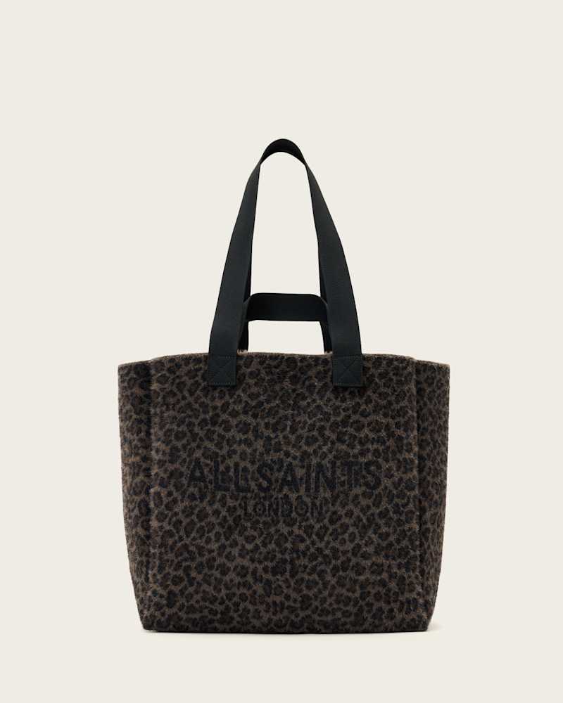 Izzy Leopard Large Tote Bag