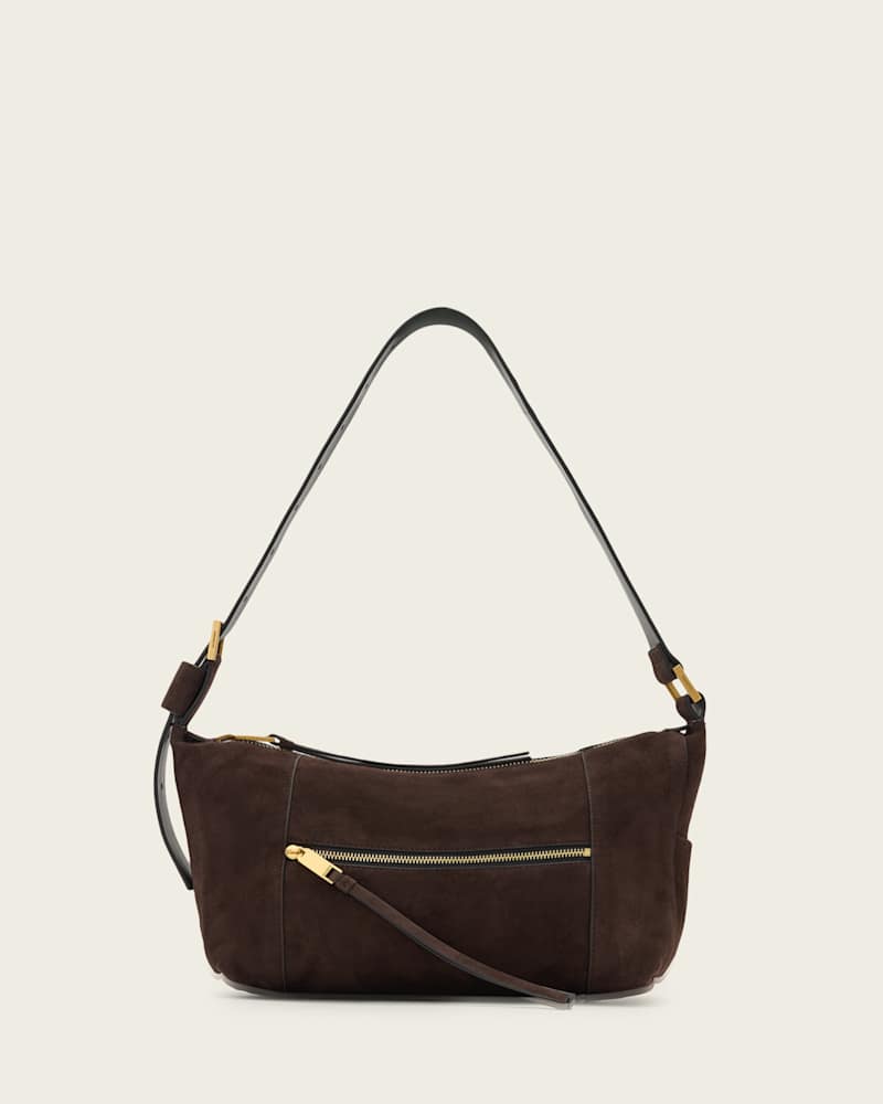 Vega Suede Shoulder Bag