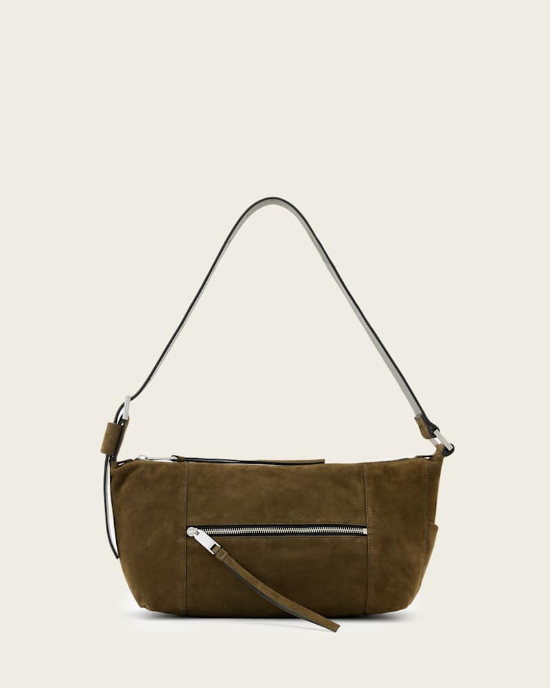 Vega Suede Shoulder Bag