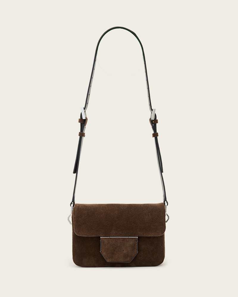 Jupiter Suede Crossbody Bag
