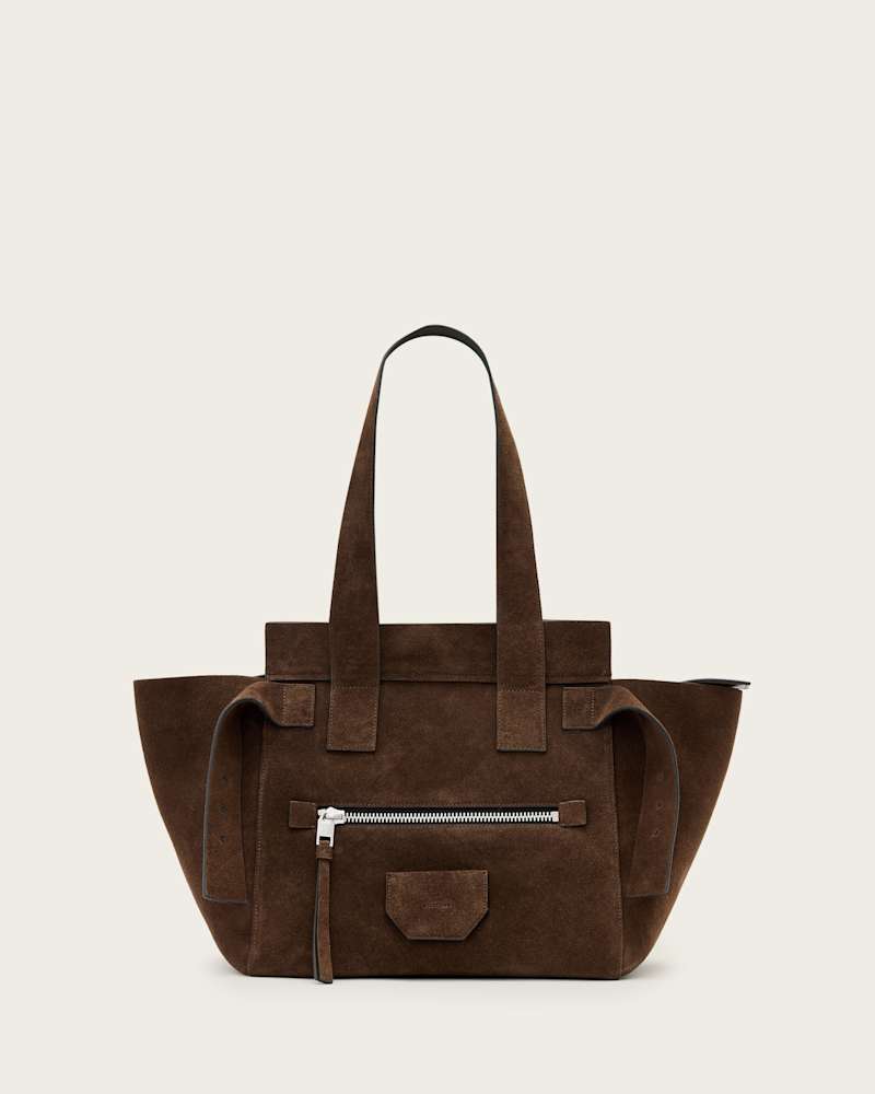 Perez Suede Shoulder Bag