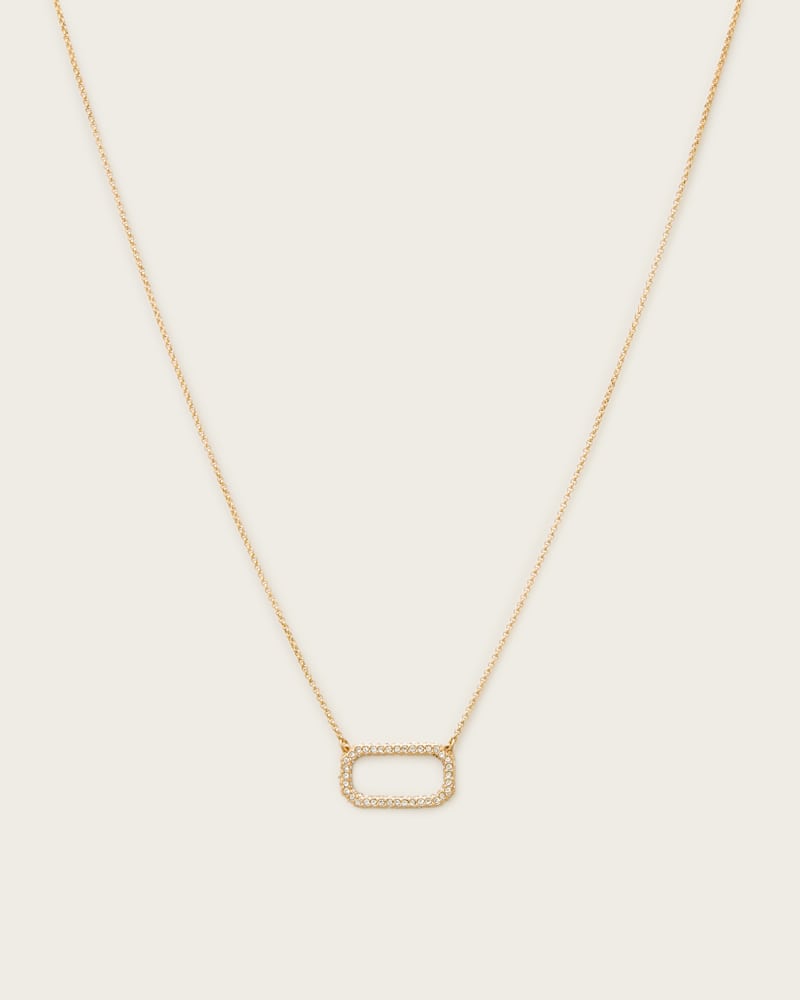 Tia Crystal Pave Necklace
