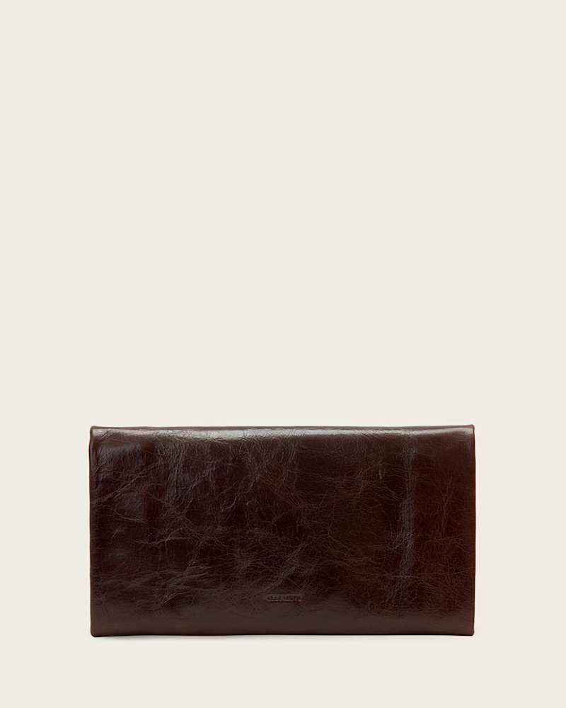 Harluna Leather Clutch Bag