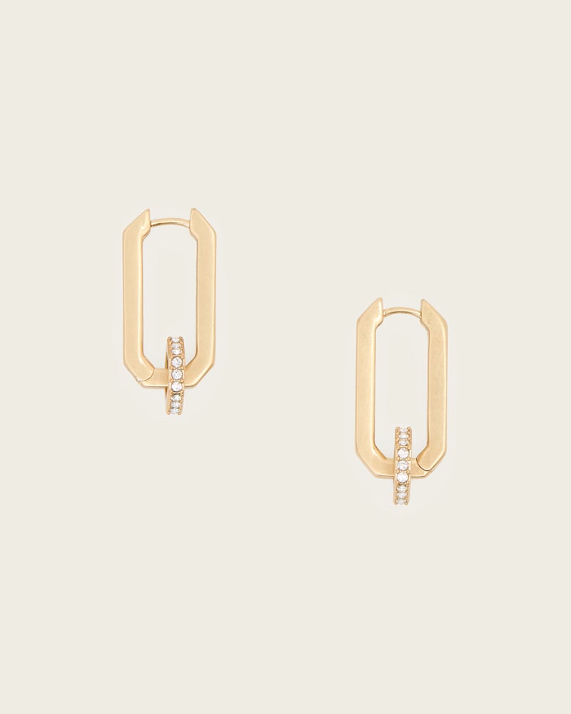 Selene Bolt Hoop Earrings