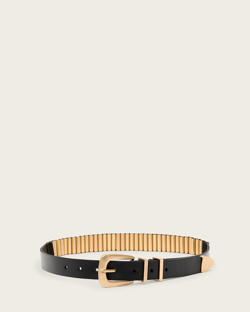 Tess Skinny Leather Belt