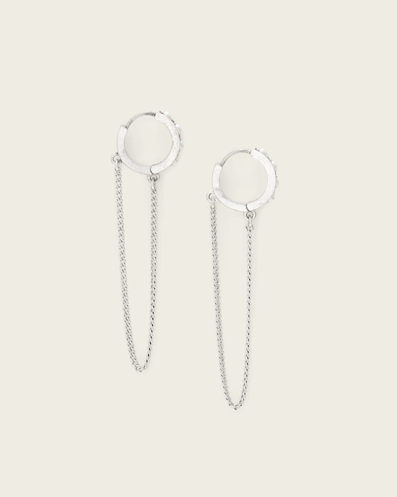 Nellie Chain Huggie Earrings 