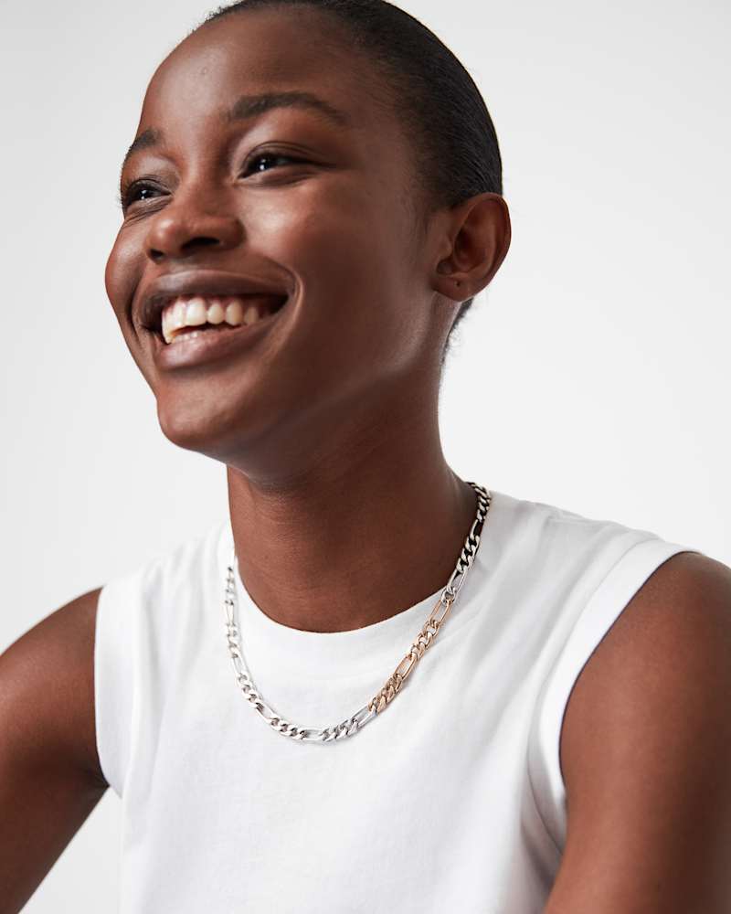Mix Chain Link Necklace