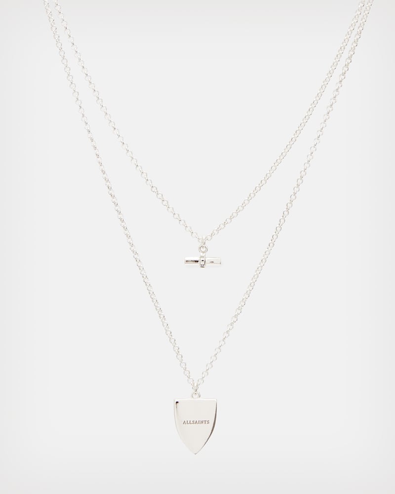 Marcia Sterling Silver Charm Necklace