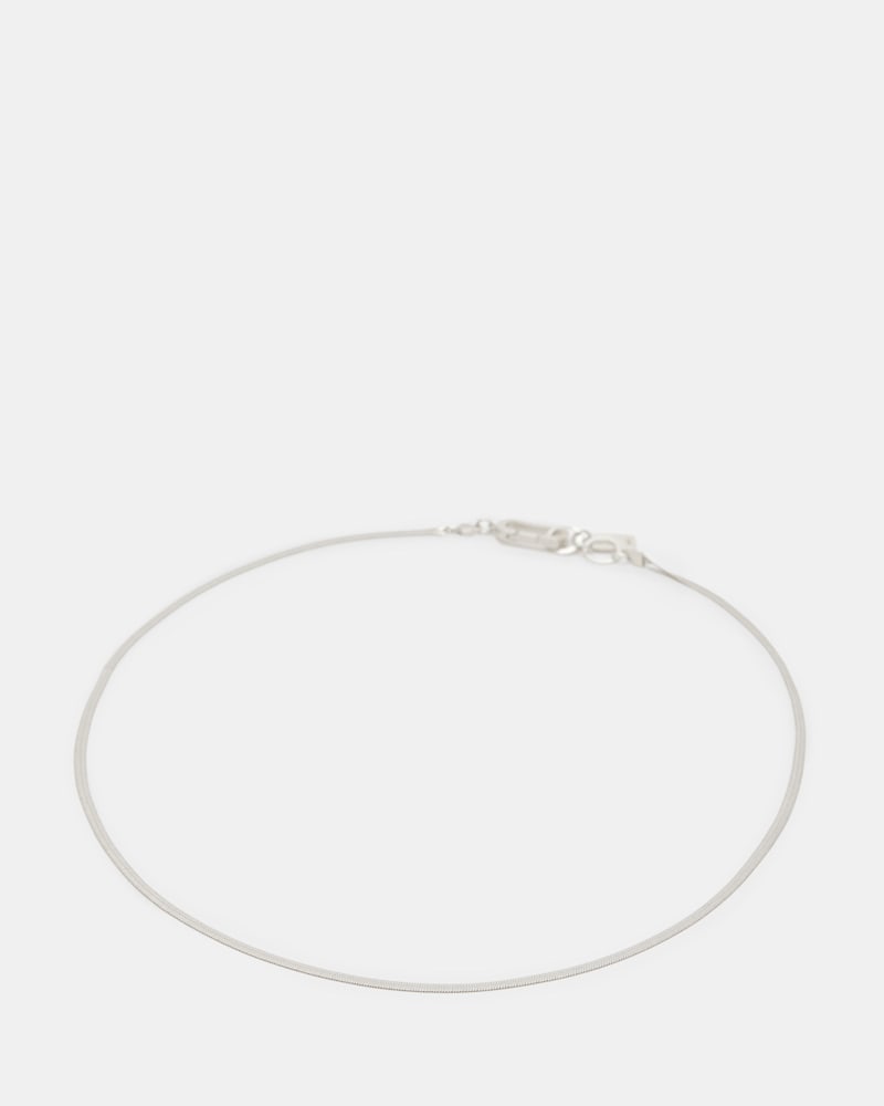 Snake Chain Fine Sterling Silver Necklace