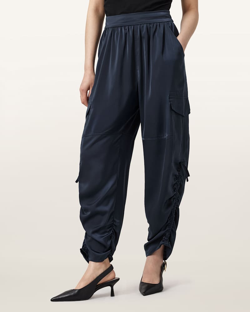 Kaye Straight Fit Drawcord Trousers