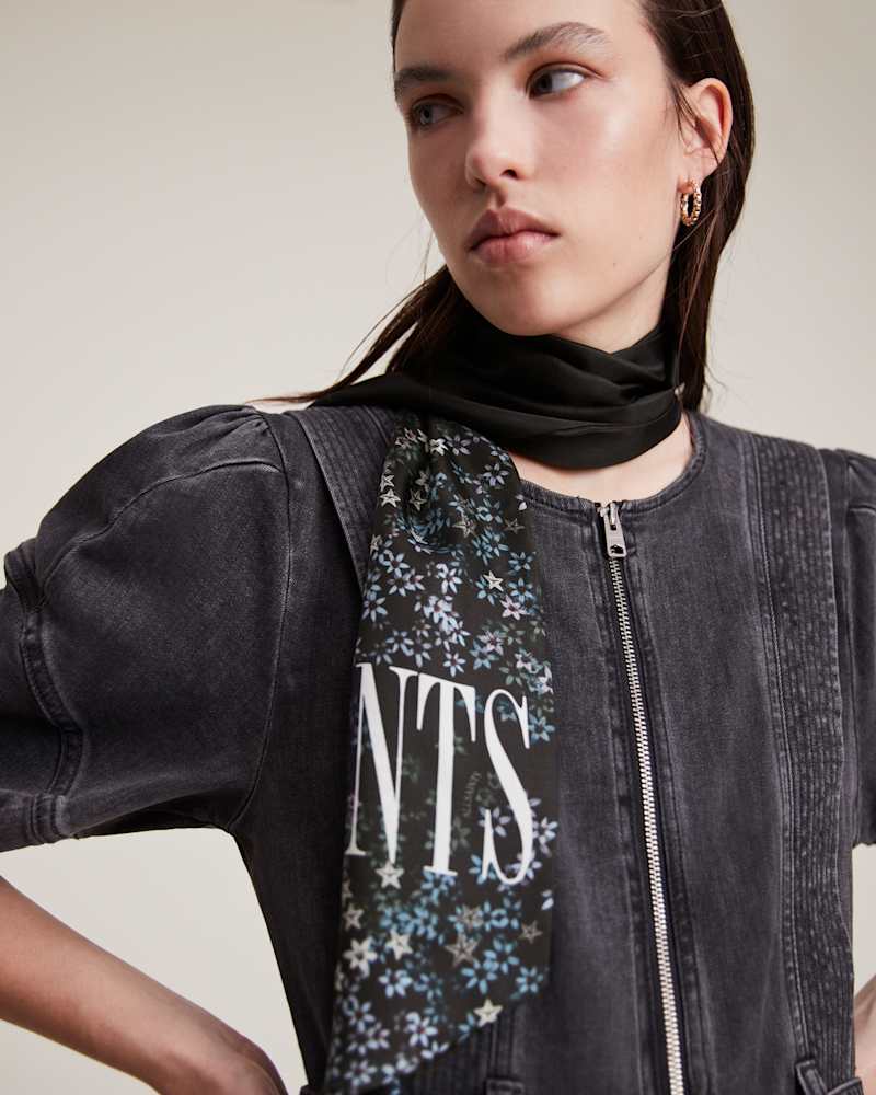 Asgard Skinny Silk Scarf