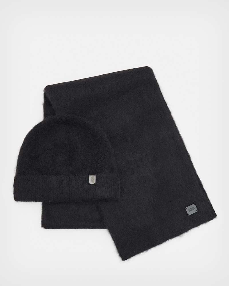 Logan Brushed Beanie and Scarf Gift Set