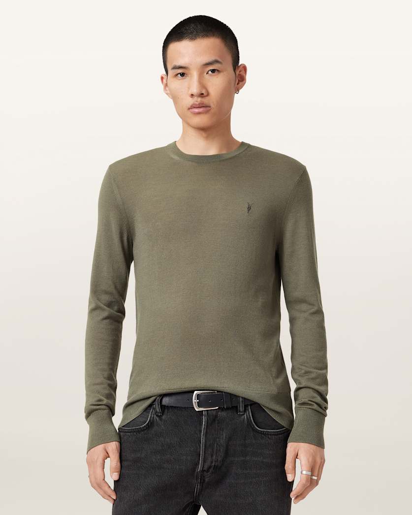 Mode Merino Crew Neck Ramskull Jumper