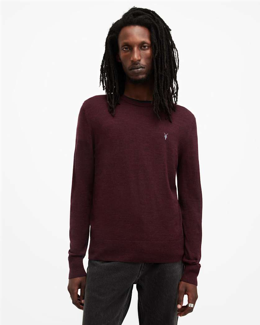 Mode Merino Crew Neck Ramskull Jumper