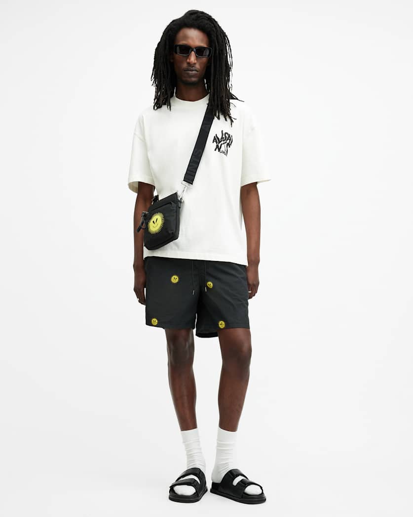 Sunsmirk Logo Slim Fit Swim Shorts