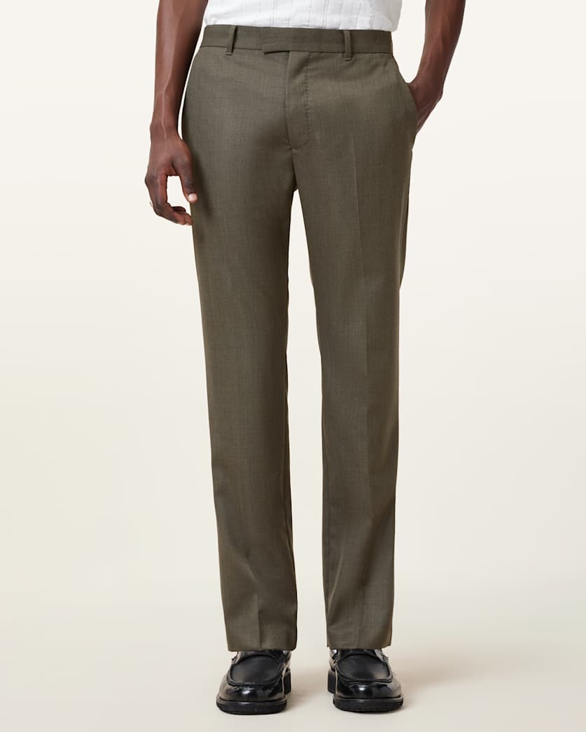 Ward Straight Leg Tailored Trousers