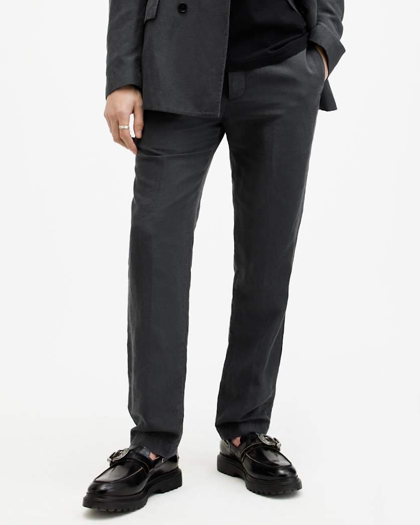 Tansey Straight Leg Garment Washed Trousers