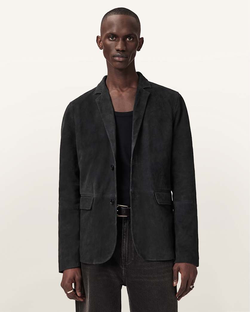 Monet Waxed Suede Blazer