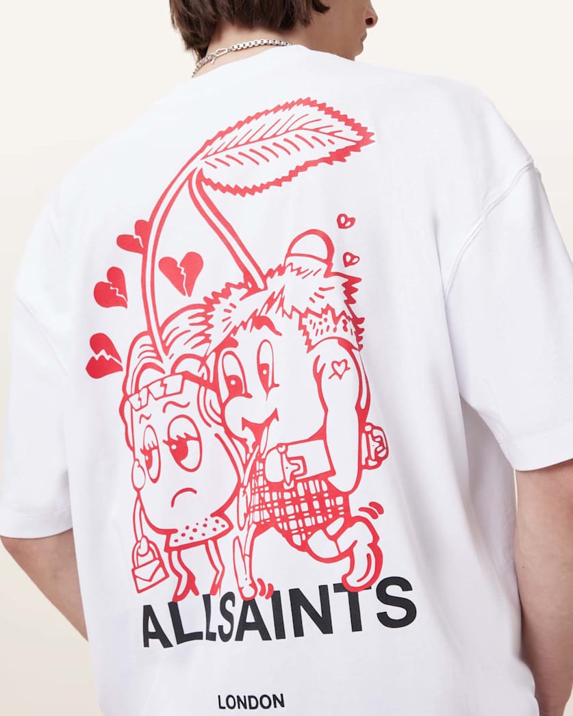 Break Up Oversized Crew Neck T-Shirt