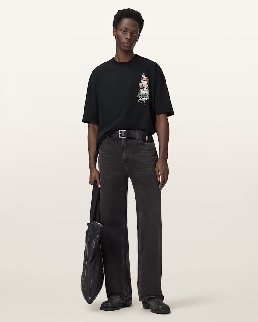 Blade Oversized Graphic T-Shirt