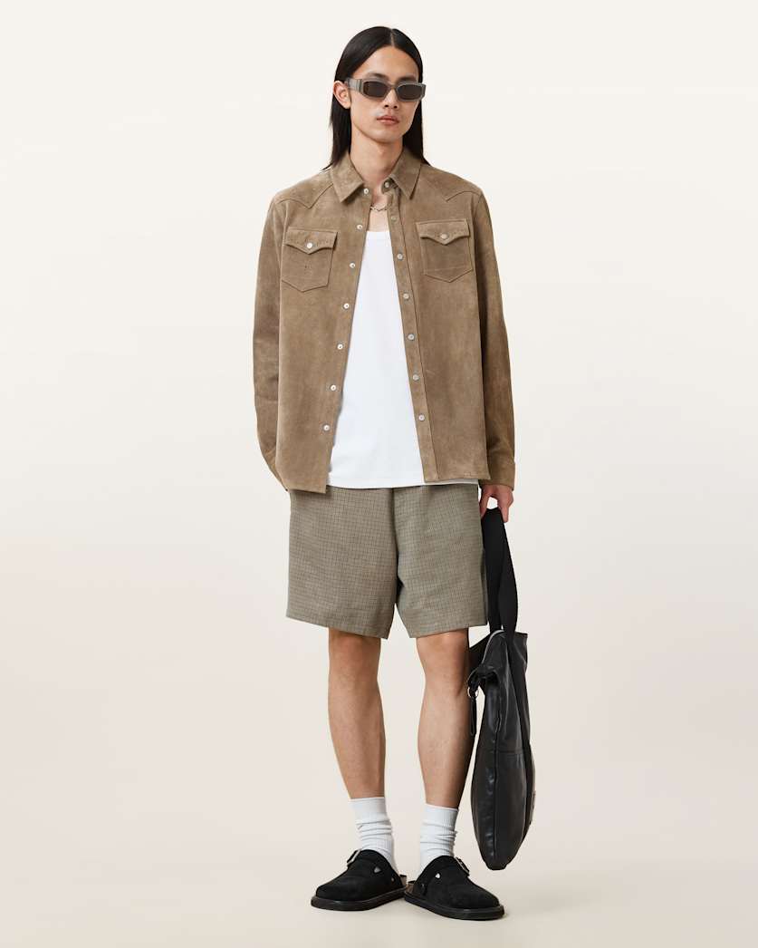 Heeley Suede Shorts