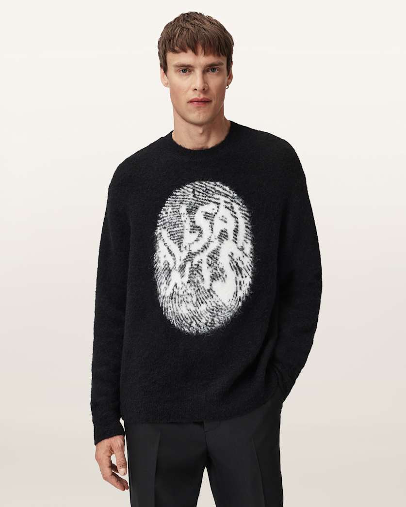 Ridges Oversized Graphic Jumper