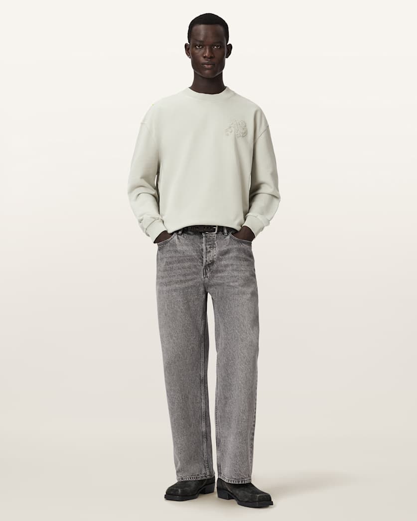 Insignia Crew Neck Cotton Sweatshirt