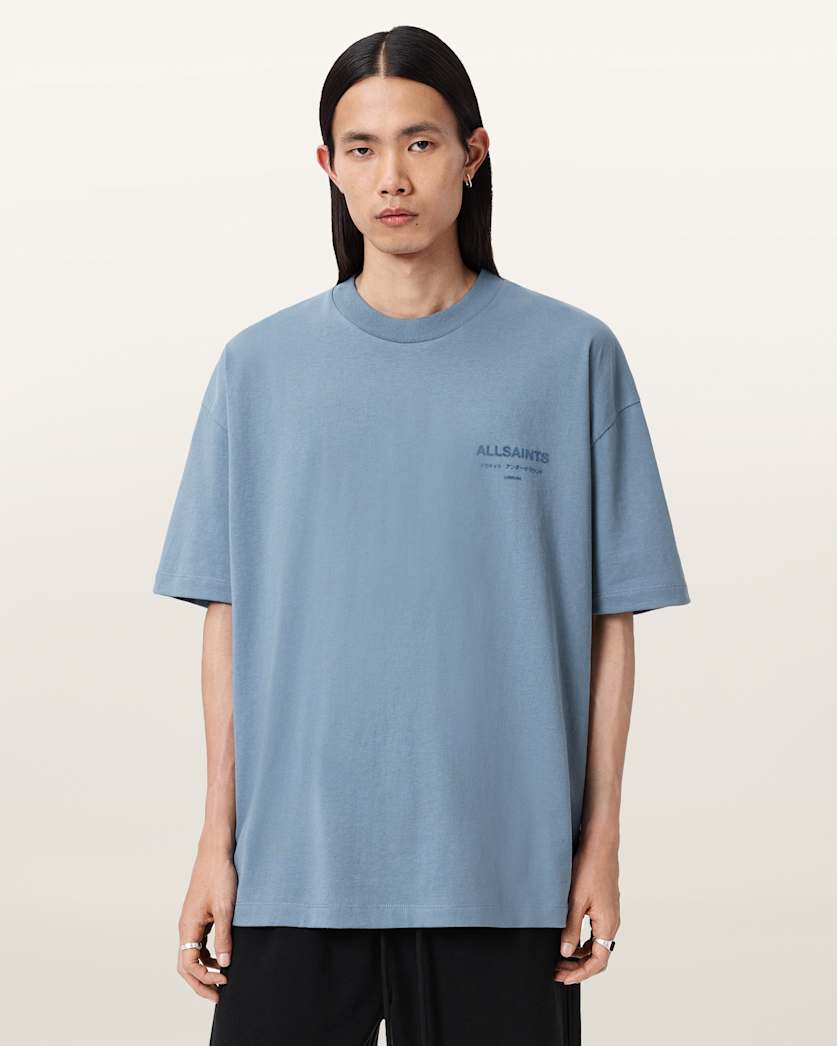 Xander Flocked Logo Oversized T-Shirt