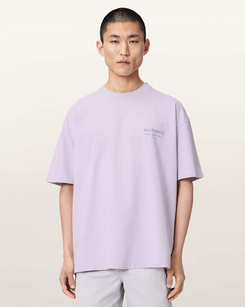 Xander Flocked Logo Oversized T-Shirt