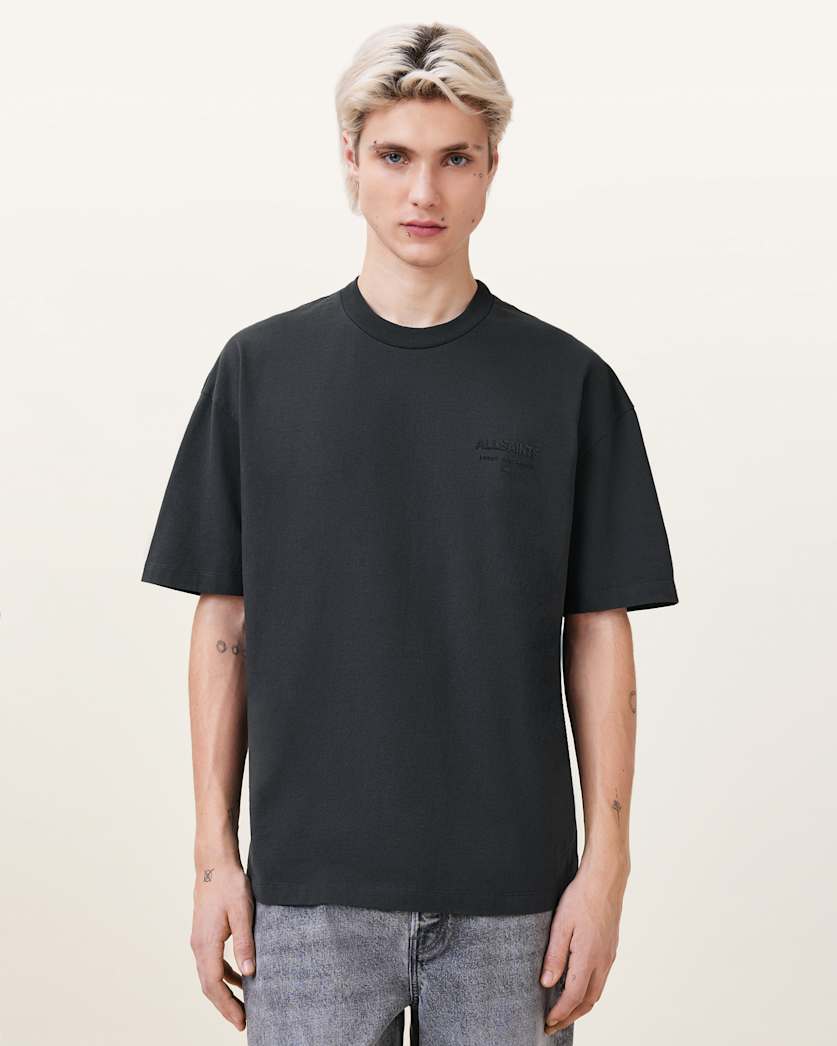 Xander Flocked Logo Oversized T-Shirt