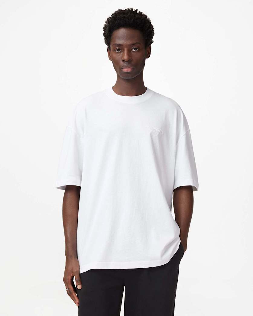 Xander Flocked Logo Oversized T-Shirt