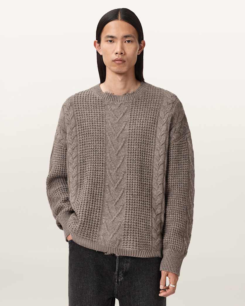 Tenter Oversized Wool Jumper