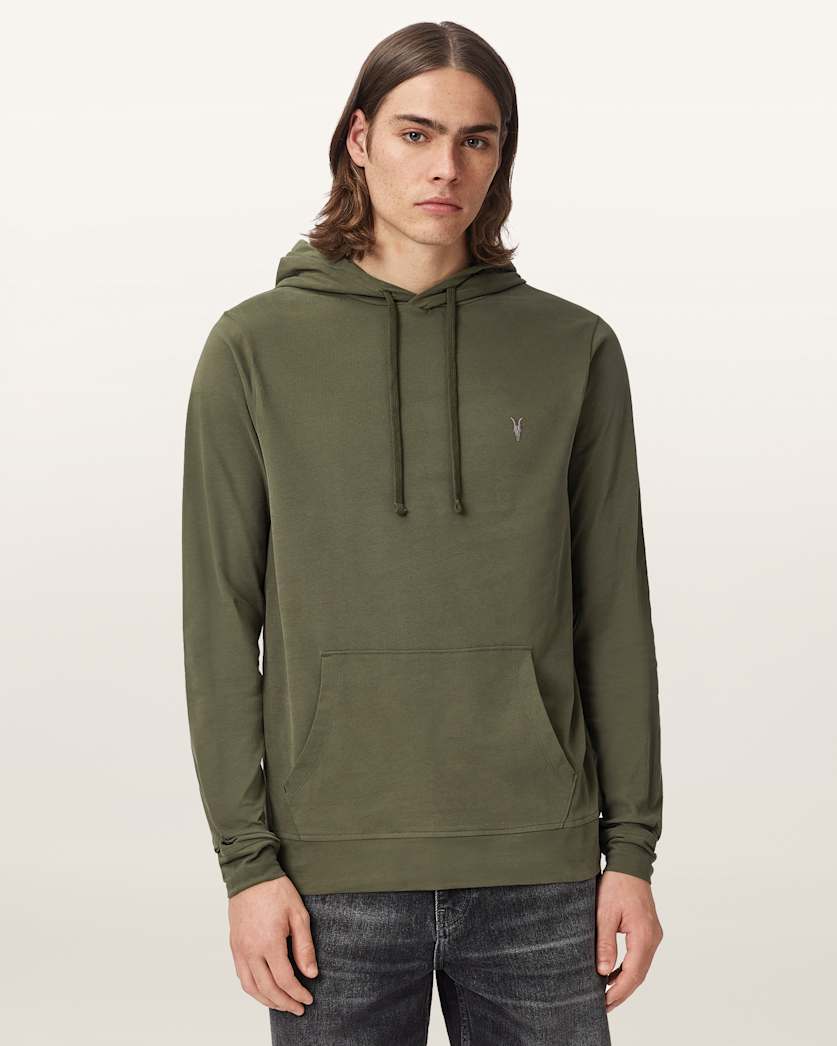 Brace Pullover Brushed Cotton Ramskull Hoodie