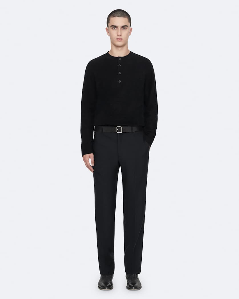 York Straight-Fit Twill Trousers