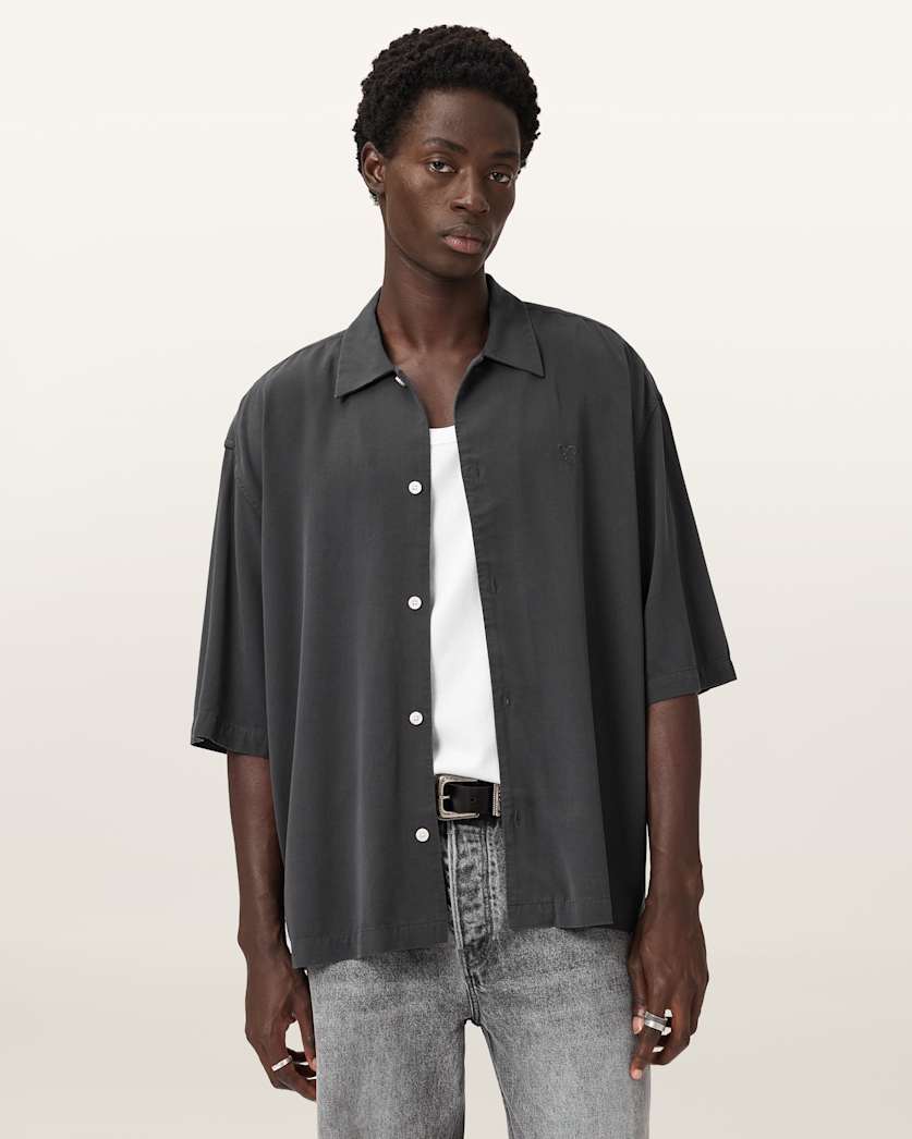 Rialto Oversized Short Sleeve Shirt