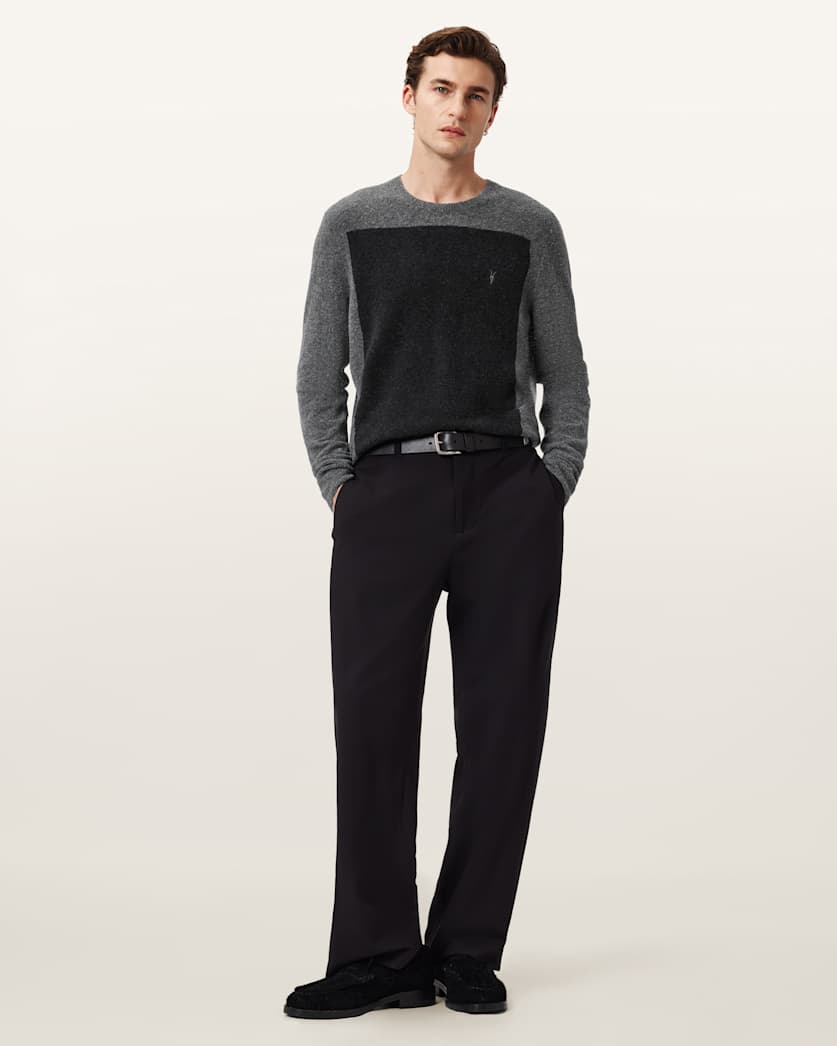 Lobke Knitted Ramskull Crew Neck Jumper