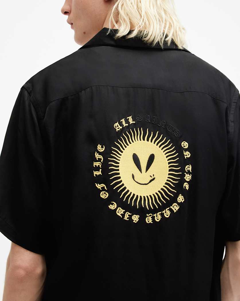 Sunsmirk Embroidered Relaxed Fit Shirt