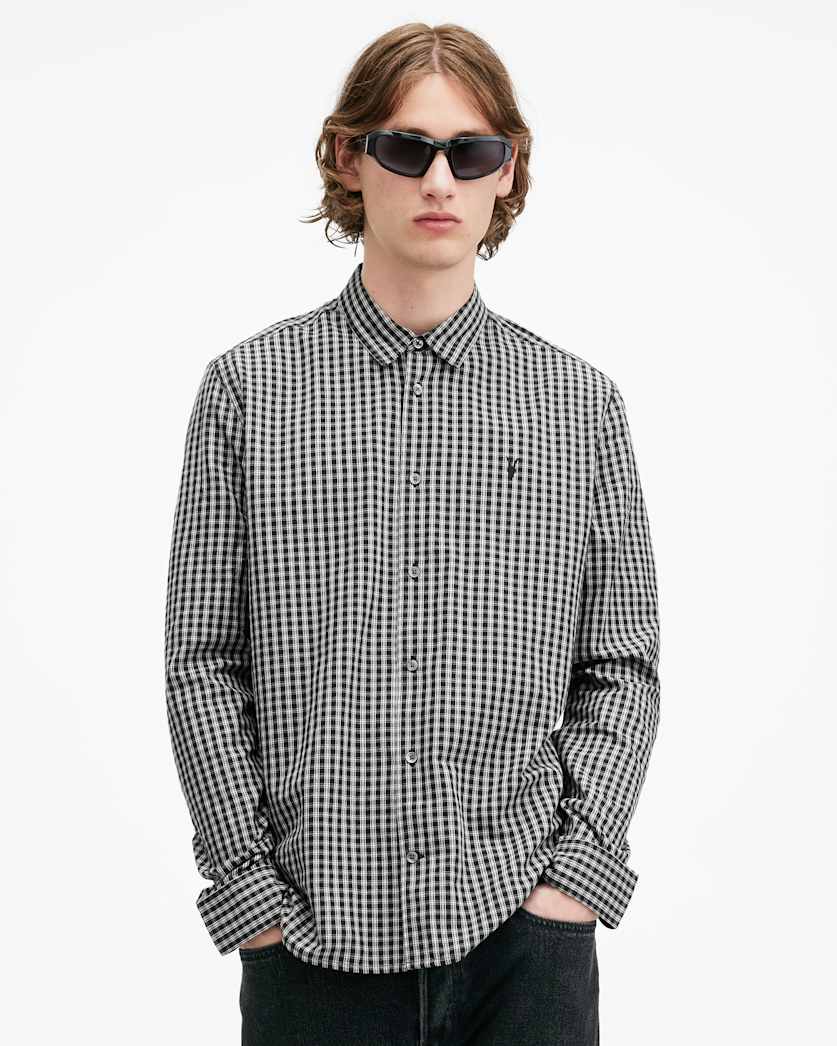 Neo Checked Ramskull Relaxed Fit Shirt