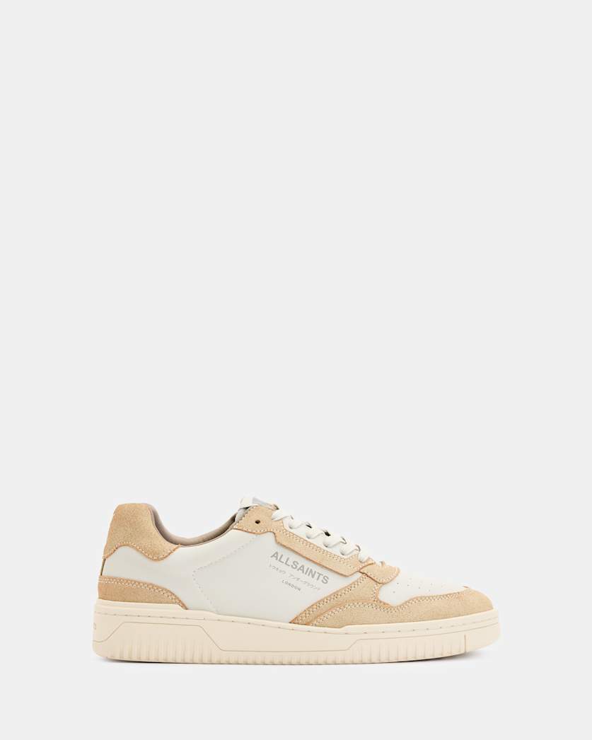 Regan Leather Low Top Trainers