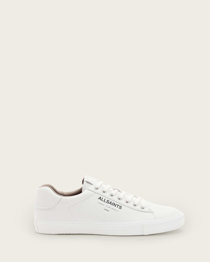 Underground Leather Low Top Trainers