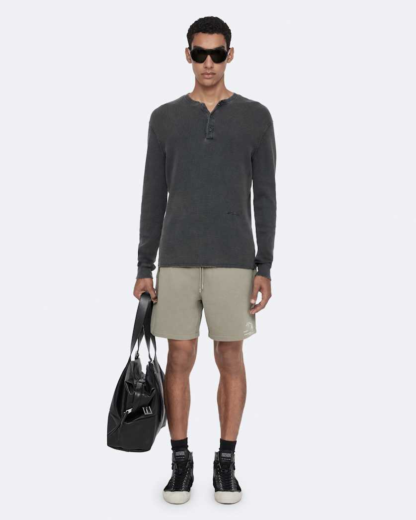 Logo cotton sweatshorts