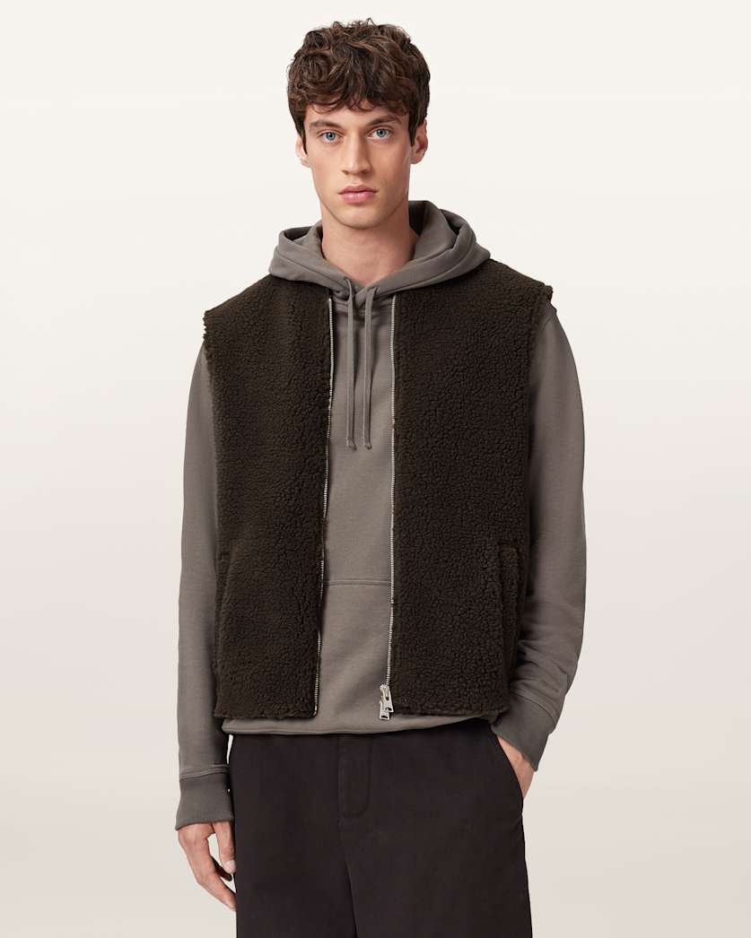 Otis Sherpa Boxy Vest