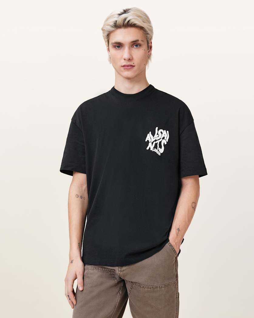 Orlando Logo Print Oversized T-Shirt