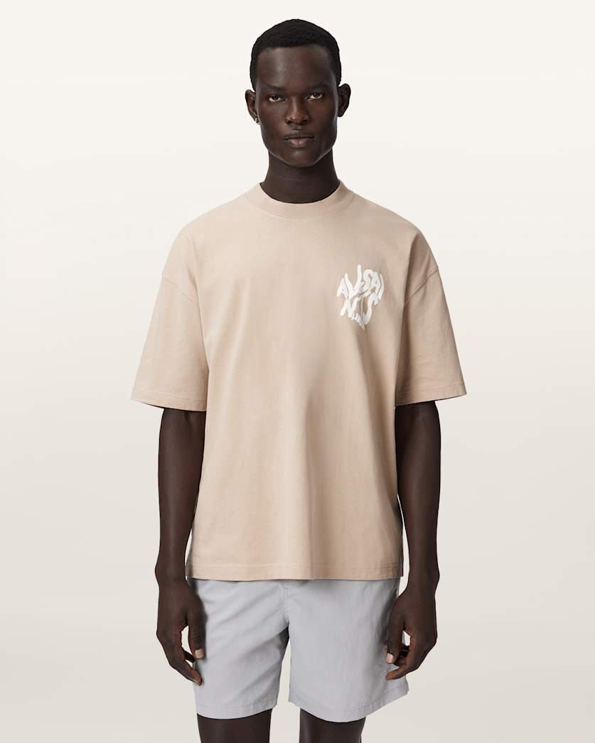 Orlando Logo Print Oversized T-Shirt