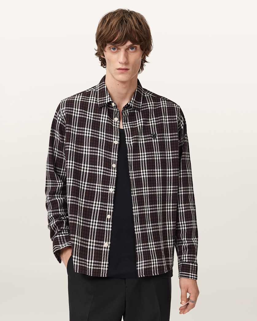 Santiago Long Sleeved Check Shirt